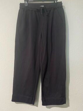 Mersea Frenchie Wide Leg Pants High Rise Sweatpants Grey Size Medium